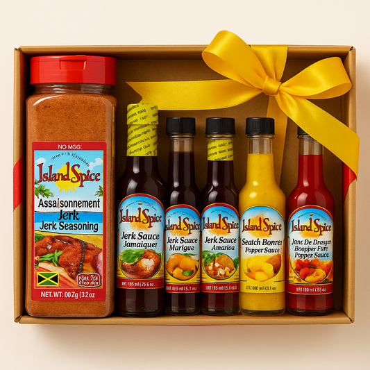 JAMAICAN HEAT & SWEET PACKAGE Purpose: Complete Jamaican cooking experience Contents: