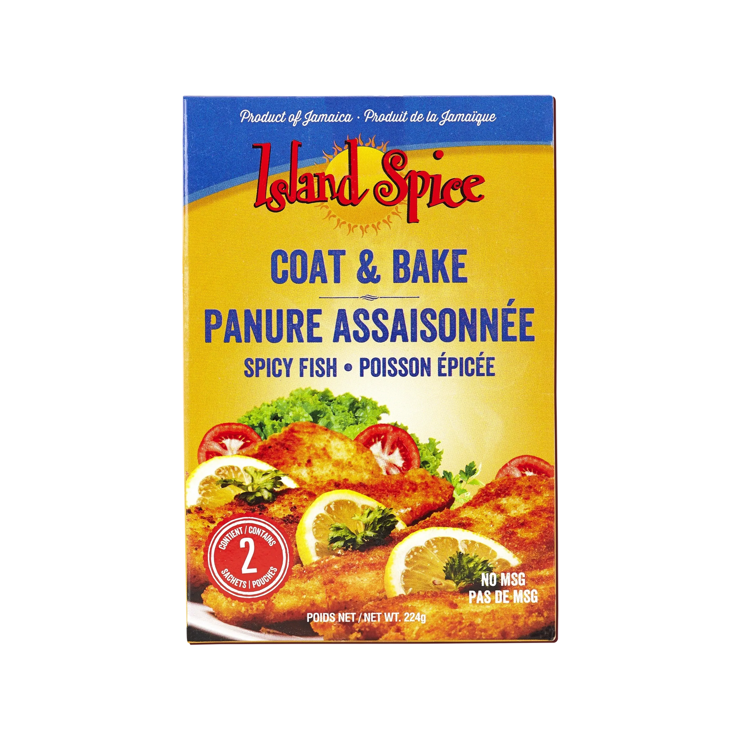 Coat & Bake Fish Spicy