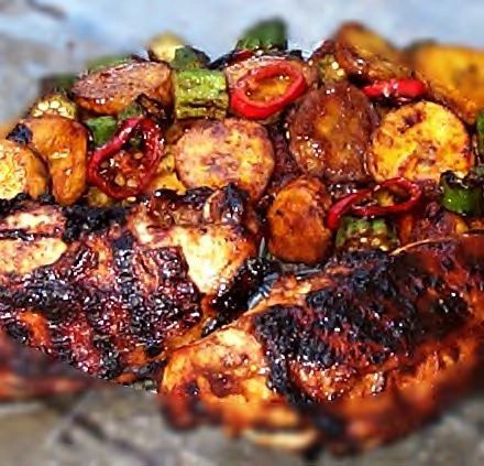 Authentic Jamaican Jerk Chicken